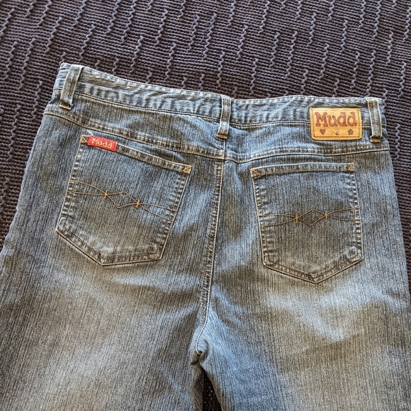 Y2K Mudd Jeans High Rise Bootcut Sz 11 NWOT - Picture 10 of 13